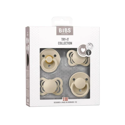 Immagine di Pack 4 Pezzi BIBS Try it Collection Vanilla