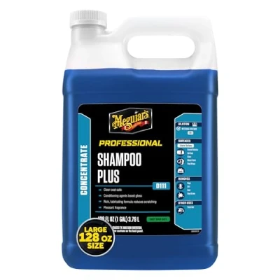 Immagine di Meguiar&#039;s D11101 Detailer Car Shampoo Plus 3.79L autolavaggio