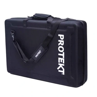 Immagine di Protekt Omnis Duo Borsa per DJ serie BDUO Plus controller portatile AlphaTheta, Nero , 592 x 331 103 mm,