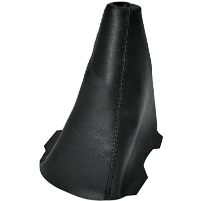 Immagine di Aerzetix C58743 Cuffia soffietto per leva del cambio compatibile con Audi A3 8P dal 2003 al 2012 colore: nero in pelle sintetica