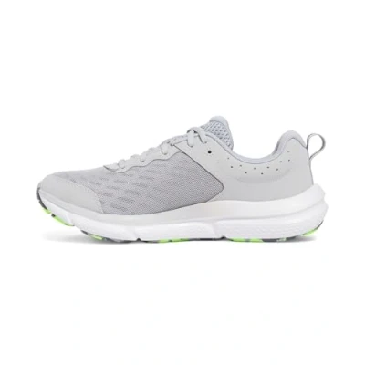 Immagine di Under Armour UA Charged Assert 10, Scarpa da Corsa Uomo, MOD Gray Grigio Hyper Verde, 43 EU