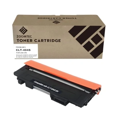 Immagine di ZOOMTEC Cartucce toner CLT K404S 404S compatibili per Samsung Xpress SL C480FW C480W C480FN C430W C482 C482W C482FW C432 C432W C433 C433W C483FW C483W, 1 Nero