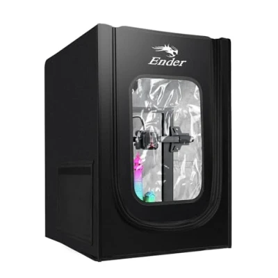Immagine di Creality Ufficiale Custodia Ender3 Tenda ignifuga e antipolvere protettiva per Ender 3/3 Pro / 3 V2 Neo 3V2 V3 SE K1 K1C, Dimensione 480x600x720mm