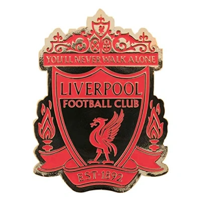 Immagine di Liverpool Calamita con stemma ufficiale FC LFC rosso e oro