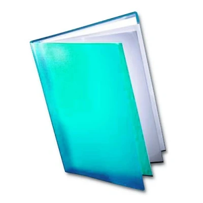 Immagine di Dekko Raccoglitore con tasche portadocumenti trasparenti, max 50 fogli, formato A3, colore: Turchese