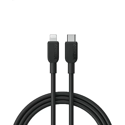 Immagine di Anker cavo iPhone usb c, lightning 310, certificato MFi, ricarica rapida 14 Plus Pro Max 13 12 11 X XS XR(180cm)