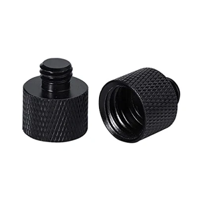 Immagine di adattatore filettato da 5/8&quot; femmina a 1/4&quot; 3/8&quot; maschio per supporto microfono treppiede vite filettatura 5/8 1/4 3/8