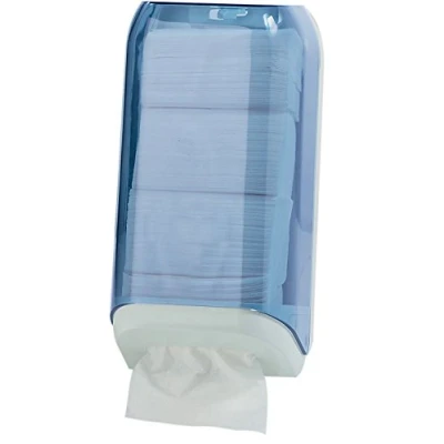 Immagine di Mar Plast Dispenser Distributore Porta Carta Igienica Trasparente per foglietti intercalati