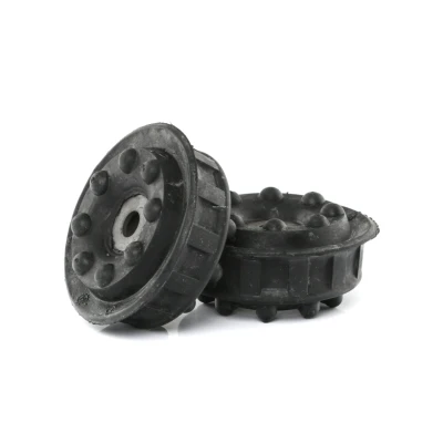 Immagine di FEBI BILSTEIN 09522 Supporto ammortizzatore a molla Assale posteriore senza cuscinetto sfere Gomma AUDI: A6 C4 Avant, 100 Avant