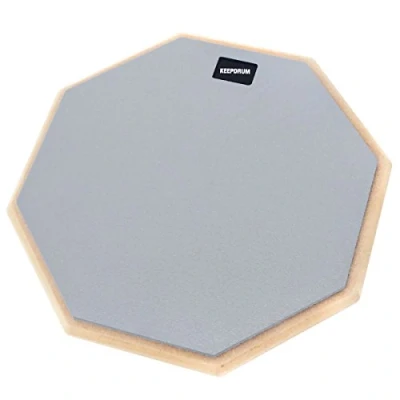 Immagine di Keepdrum DP GY12 Cuscinetto per batteria, 12 pollici, colore: Grigio