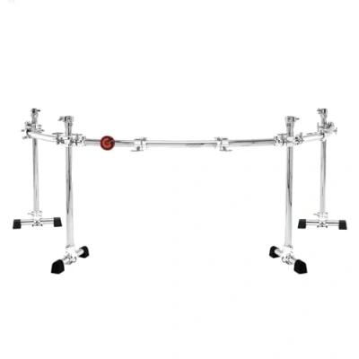 Immagine di Gibraltar Sistema Rack, 4 pole curved Rack Chrome Series GCS 450C Power con montanti, barre curve orizzontali