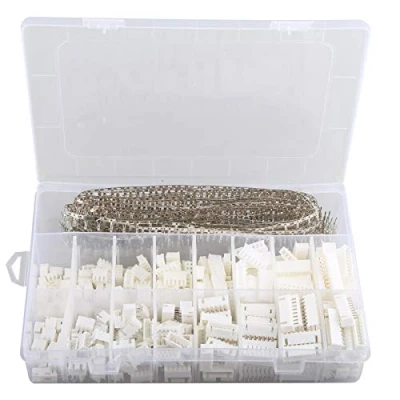 Immagine di HALJIA, kit di connettori JST XHP da 2,54 mm, 1220 pezzi, PCB Dupont Pitch, PH 2/3/4/5/6/7/8/9pin alloggiamento adattatore cavo connettore presa maschio e femmina assortimento