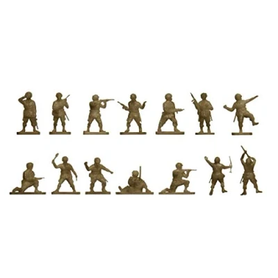 Immagine di Airfix WWII US Paratroops Paracadutisti statunitensi Modello, Colore Assortiti, 1: 76 Scale, A00751V
