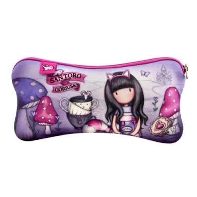 Immagine di SAFTA 271gj34, Astuccio Piatto in Neoprene Gorjuss Cheshire Cat Unisex Bambini e Ragazzi, Multicolore, M
