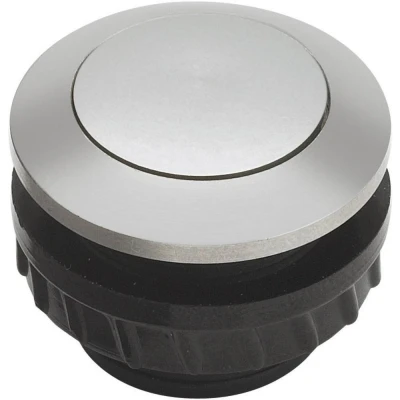 Immagine di Grothe 62002 Tasto per campanello 1 parte Alluminio 12 V/1,5 A