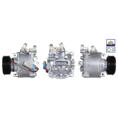 Immagine di LUCAS ACP01395 Compressore Aria Condizionata PAG 46 YF R 1234yf, 134a con guarnizioni