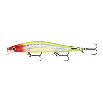 Immagine di Rapala Artificiale Spinning Ripstop Esca di Simulazione per Pesca in Acqua Dolce con Doppio Labbro profondità Nuoto 1.3, 1.3 1.6m 12cm/14g Prodotta Estonia Clown Unisex Adult, 12 cm / 14 g