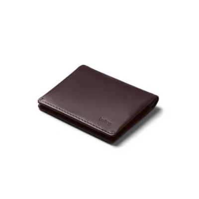 Immagine di Bellroy Slim Sleeve, portafoglio sottile in pelle (max. 12 carte e banconote) DeepPlum