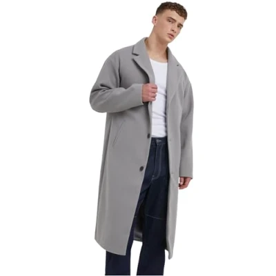 Immagine di Urban Classics Cappotto classico, Uomo, Taglia: XXL, Wolfgrey