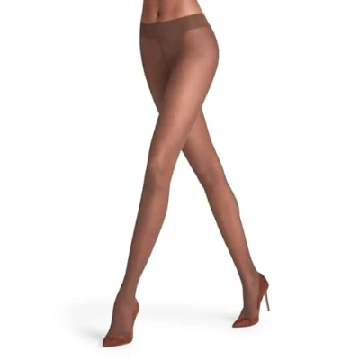 Immagine di FALKE Matt Deluxe 20 DEN W TI trasparenti velati tinta unita 1 pezzo, Collant Donna, Marrone (Espresso 5188), XL