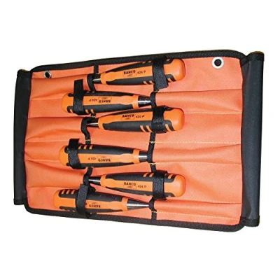 Immagine di Bahco Bevel Edge Chisel Set (6) In Roll 424 P 6 Rol
