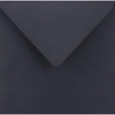 Immagine di Netuno 25 buste quadrate colorate blu scuro 153 x mm 115g Sirio Color Dark lettera eleganti carta colorata per compleanno matrimonio partecipazioni inviti envelope