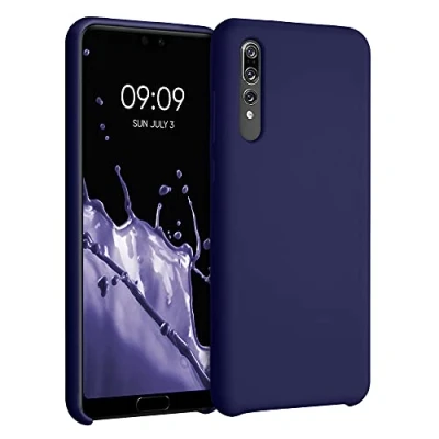 Immagine di kwmobile Cover per Huawei P20 Pro Custodia Back Case Smartphone in Silicone TPU Protezione Gommata deep ocean