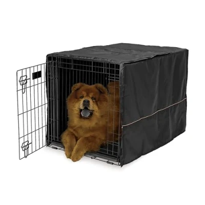 Immagine di MidWest Homes for Pets, copertura per gabbie in tessuto protetto da teflon, privacy e New World lunghe 91,44 cm, adatta a lavatrice/asciugatrice; CVR 36