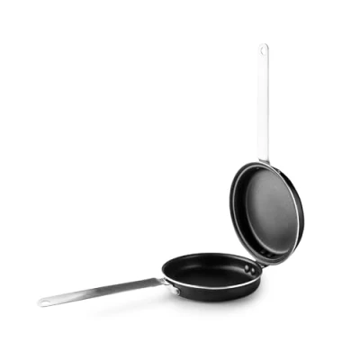 Immagine di IBILI Mini padella per frittata di patate I CHEF, 14 cm, alluminio, manico in acciaio inossidabile, antiaderente, adatta all&#039;induzione