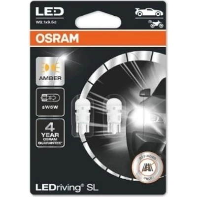 Immagine di OSRAM LEDriving SL, ≜ W5W, Amber, Double Blister (2 lamps), LED Retrofit, offroad use only