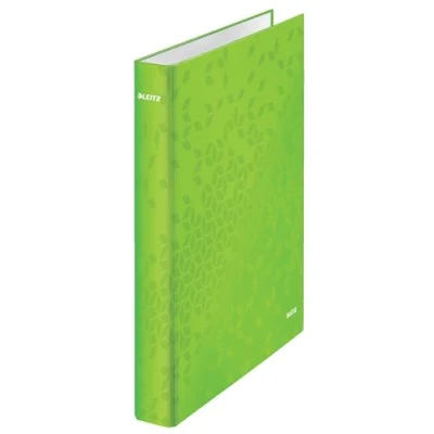 Immagine di Leitz 42410054 Raccoglitore a 2 anelli, formato A4, capacità fino 230 fogli, dorso 25 mm, colore: Verde