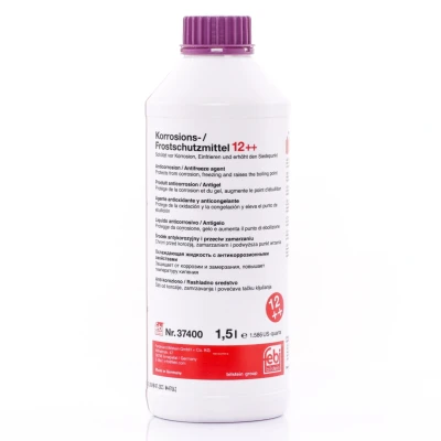 Immagine di FEBI BILSTEIN 37400 Antigelo Scania TB 1451, MB 325.5 violetto, lilla 38(50/50) VOLKSWAGEN: GOLF 6, MERCEDES BENZ: Classe C Sedan, AUDI: A6 C7 Avant