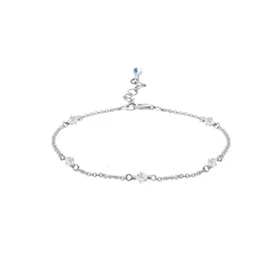 Immagine di Elli Cavigliera Donne Classica con Cristalli in Argento Sterlino 925