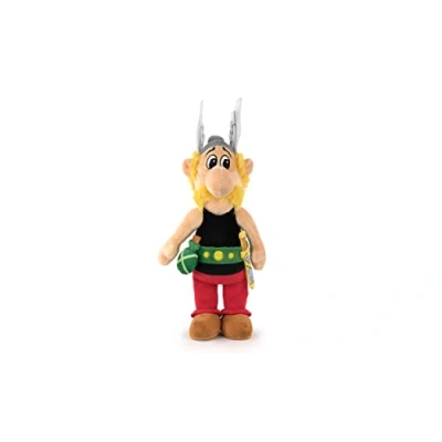 Immagine di Peluche dei Personaggi di Asterix 30cm Asterix, Obelix, Panoramix qualità Super Soft (Asterix)