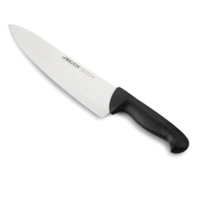 Immagine di Arcos Serie 2900 Coltello da Chef Cucina Lama Acciaio Inossidabile Nitrum 250 mm Manico Polipropilene Colore Nero