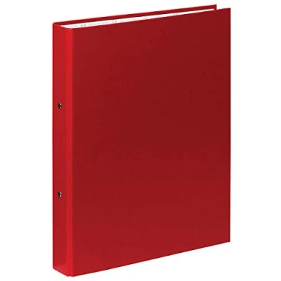 Immagine di Exacompta 54375E Conf. da 20 Raccoglitori Rigidi Foderati Polipropilene 2 Anelli Tondi 30 mm Dorso 40 Dimension Esterne 26x32 cm per Formato A4 Colore Rosso