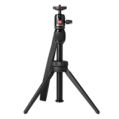 Immagine di Nebula Capsule Adjustable Tripod Stand, Compact, Lightweight, Aluminum Alloy Portable Projector Stand for Pico Projector, Pocket and Mini with Universal Mount Swivel Ball Head