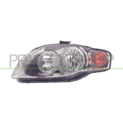 Immagine di PRASCO AD0224904 fari Sx H7/H7 giallo con motore regolazione assetto AUDI: A4 B7 Avant, Sedan