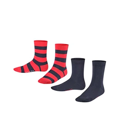 Immagine di Falke Happy Stripe 2Pack multipack Calze per bambini, Taglia: 23 26, Marine