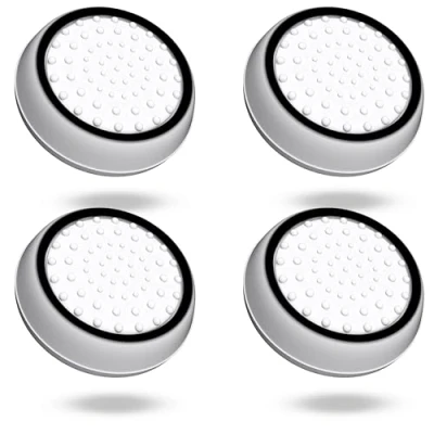 Immagine di MatoSan® Grip Joystick cap Analogico, Accessorio di Impugnatura Tappi Assistenza alla Mira per Xbox One Serie X S Switch PRO Controller PS5 PS4 Stick Protezione (4 pezzi Bianca)