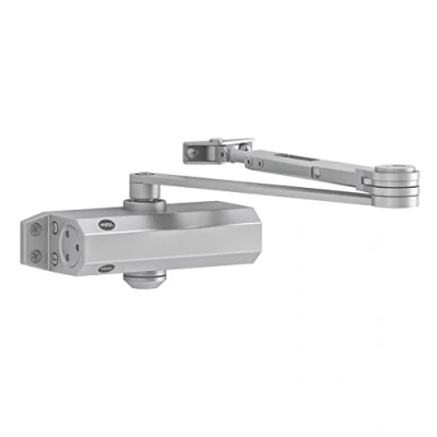 Immagine di Yale 3500 0001 60 Chiudiporta per Porte con Braccio Normale, Argento, Serie