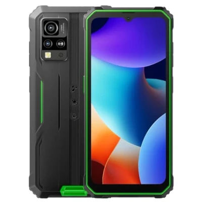 Immagine di Blackview Cellulare Rugged IP68 BV4800 PRO, 12GB+128GB (Estensione 1TB), 6,56&#039;&#039; HD+ 120Hz, 16MP+8MP+5MP, Slot per 3 Schede, Android 14 Smartphone Robusto Dual SIM, Impronta Digitale, GPS NFC Verde