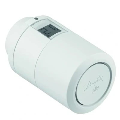 Immagine di Danfoss 014G2460 Ally™ Termostato senza fili per radiatore elettronico 5 fino a 35 C