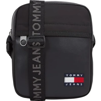 Immagine di Tommy Jeans Daily Elevated Reporter Borsa a tracolla, Uomo, Taglia: One Size, Black