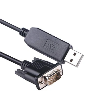 Immagine di Skywatcher Goto Upgrade Control EQMOD Cavo Telescopio ASCOM per HEQ5pro AZEQ5 AZEQ6 EQ6 R Asiair Synscan USB a DB9 (6FT,Mount con DB9F)