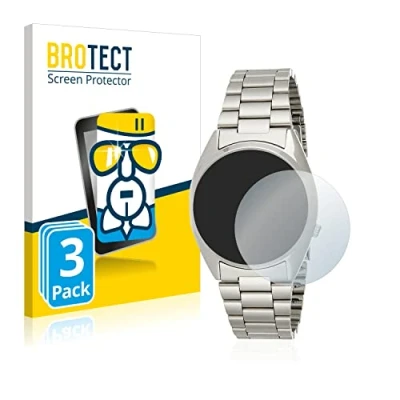 Immagine di brotect Pellicola Protettiva Vetro per Seiko 5 Automatik SNXS77K Protezione Schermo (3 Pezzi) [Durezza Estrema 9H, Chiaro]