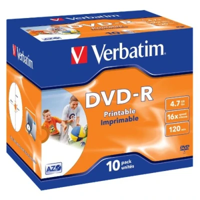 Immagine di Verbatim Dvd R 4 7Gb 16X Stamp.Cf.10 Xx