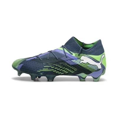 Immagine di Puma Future 7 Ultimate FG/AG Scarpe da calcetto con tacchetti, Uomo, Taglia: 40.5, Gray skies/white/fizzy apple Tessuto / sintetico