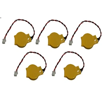 Immagine di Eunicell 5 batterie CMOS BIOS CR2032 con spina a 3 poli v per PC monouscita FBA