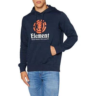 Immagine di Element Vertical Felpa Con Cappuccio Da Uomo Cappuccio, Uomo, Eclipse Navy, XS